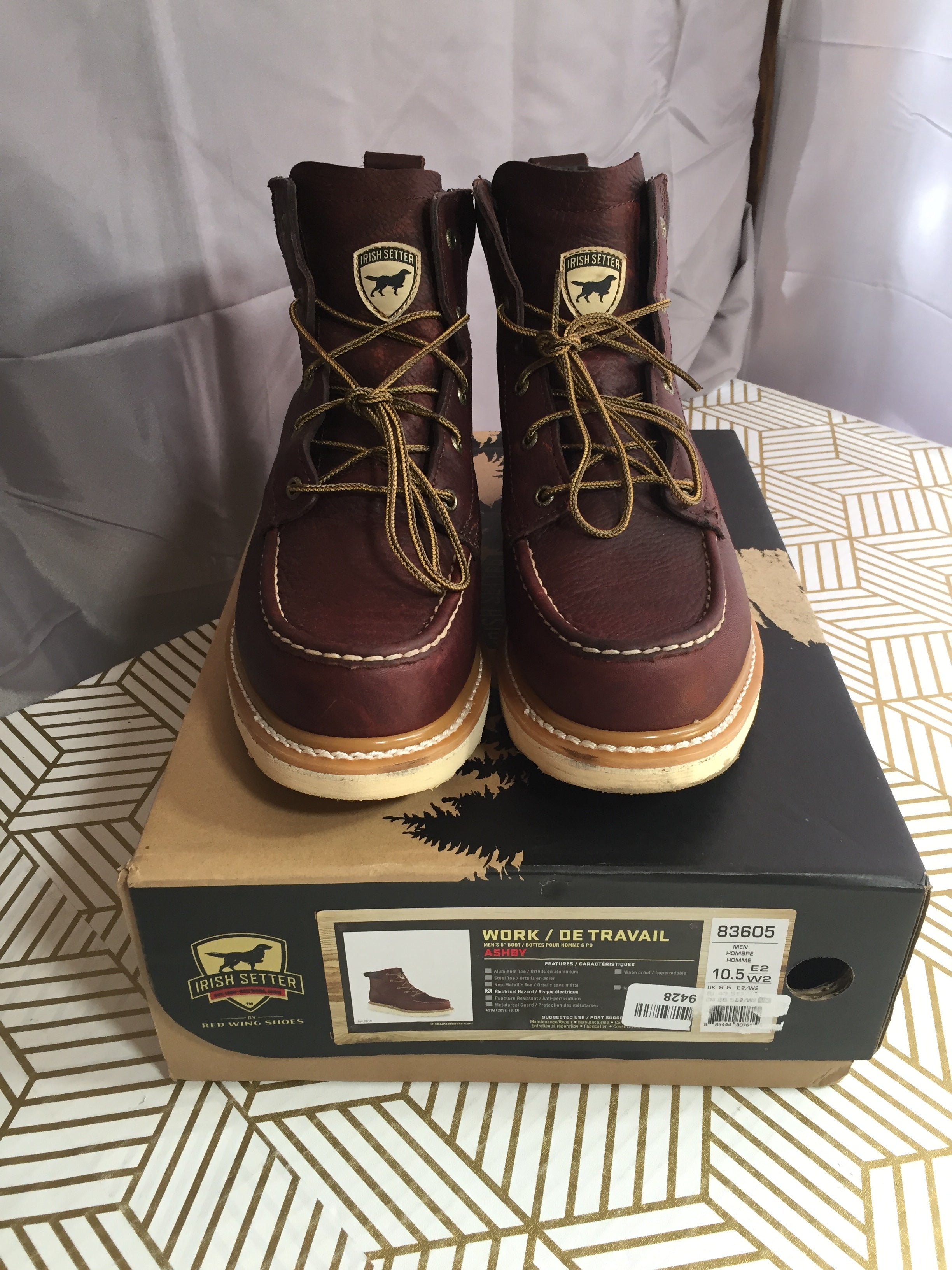Danner Irish Setter Men's 6" 83605 Work Boot US Size 10.5 (8051237093614)